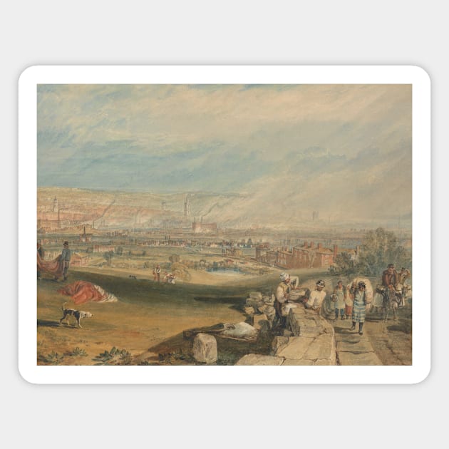 Leeds by J.M.W. Turner Magnet by Classic Art Stall